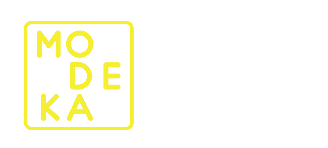 Modeka Art Online MAO Logo white
