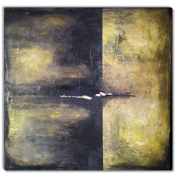 King in B Major 13 Lucky Monkey 2019 Acrylic on Canvas 91 x 91 cm Modeka Art Creative Space