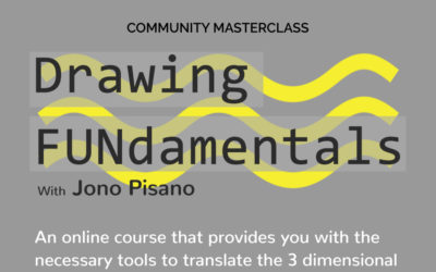 COMMUNITY MASTERCLASS | Drawing FUNdamentals with Jono Pisano