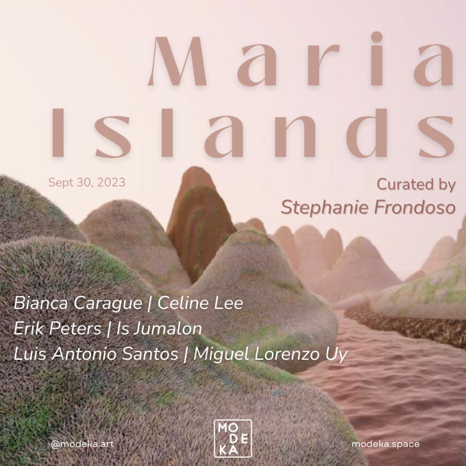 Maria Islands - exhibition poster